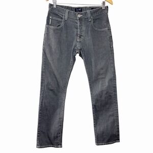Armani Jeans Mens J08 Slim Gray Denim 30x30 Button Fly Stretch Quiet Luxury